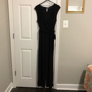 Emma & Michele Black Jumpsuit